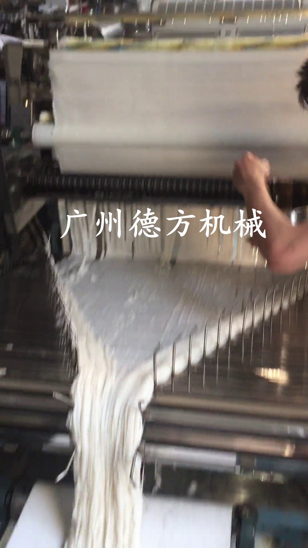 <b>750型分體式雙向刀河粉機生產(chǎn)線</b>